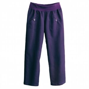 Blancheporte 7/8 nohavice s pružnýmm pásom purpurová 42