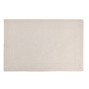 Blancheporte Kúpeľňová predložka, polyester-bavlna piesková 50x75cm
