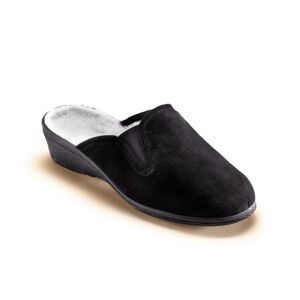 Blancheporte Jednofarebné papuče, čierne čierna 41