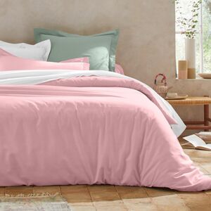 Blancheporte Jednofarebná posteľná bielizeň, bavlna ružová klasická plachta 270x325cm
