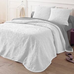 Blancheporte Prikrývka na posteľ Melisa biela obliečka na vankúš 65x65cm