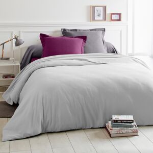 Blancheporte Jednofarebná flanelová posteľná bielizeň zn. Colombine svetle sivá obliečka na vank. 50x70cm+lem