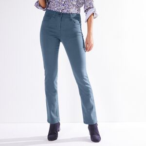 Blancheporte Tvarujúce nohavice s 5 vreckami modrosivá 40