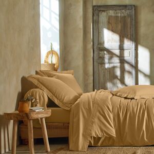 Blancheporte Jednofarebná posteľná bielizeň perkál, zn. Colombine medová obli. na vank.50x70cm,viazanie