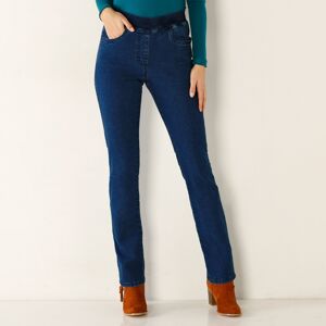 Blancheporte Rovné džínsy s pružným pásom denim 38