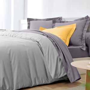 Blancheporte Jednofarebná posteľná súprava zn. Colombine z bavlny perlovosivá klasická plachta 240x310cm