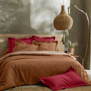 Blancheporte Jednofarebná posteľná bielizeň, bavlna karamelová napínacia plachta 140x190cm