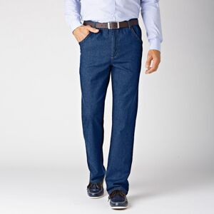 Blancheporte Extra pohodlné džínsy s pružným pásom, vnútorná dĺžka nohavíc 72 cm tmavomodrá 48