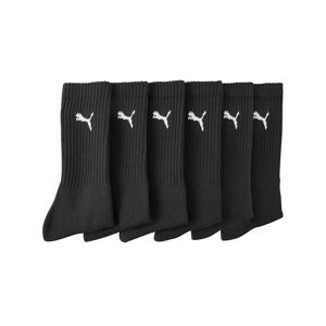 Blancheporte Športové ponožky PUMA, čierne, súprava 6 párov čierna 39/42