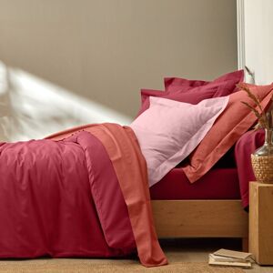 Blancheporte Jednofarebná posteľná bielizeň, bavlna rubínová obliečka na vank. 63x63cm+lem