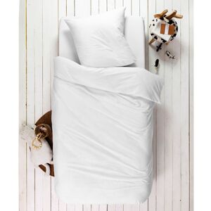 Blancheporte Detské jednofarebná posteľná bielizeň, polycoton biela obliečka na prikrývku140x200cm