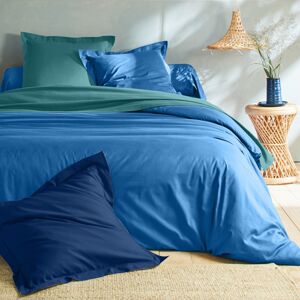 Blancheporte Jednofarebná posteľná súprava zn. Colombine z bavlny oceán obliečka na vank. 63x63cm+lem