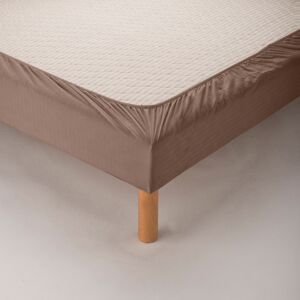 Blancheporte Ochranný pás na matrac, mikrovlákno hnedosivá 160x200cm