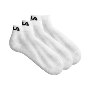 Blancheporte Súprava 3 párov krátkych ponožiek "Training" biela 35/38