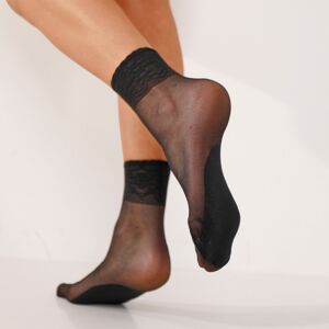 Blancheporte Antibakteriálne ponožky čierna 2 páry