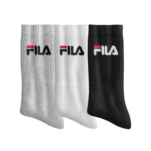 Blancheporte Súprava 3 párov ponožiek "šport" sivá+biela+čierna 35/38