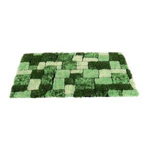Blancheporte Kúpeľňová predložka, Mozaika zelená 50x40cm