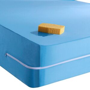 Blancheporte Vodovzdorný poťah na matrac modrá 90x190cm