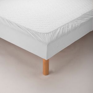 Blancheporte Ochranný pás na matrac, mikrovlákno perlovosivá 90x190cm