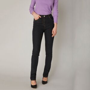 Blancheporte Strečové rovné džínsy, nižšia postava čierna 36