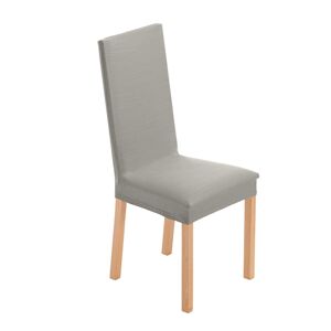 Blancheporte Pružný jednofarebný poťah na stoličku, sedadlo alebo sedadlo + ooperadlo perlovosivá sedák