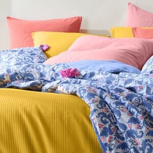 Blancheporte Jednofarebný tkaný prehoz na posteľ, bavlna ružovokoralová prehoz 180x230cm