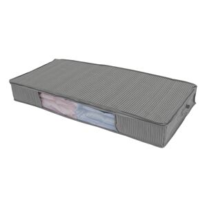Blancheporte Súprava 2 úložných boxov pod posteľ na deku alebo prikrývku sivá súpr. 2ks