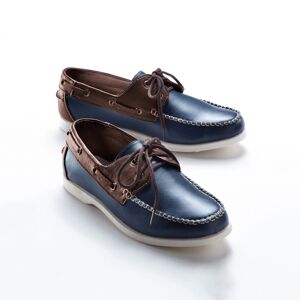 Blancheporte Vychádzkové topánky nám.modrá/gaštanová 42