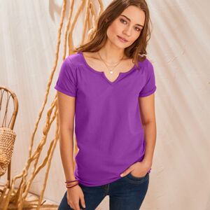 Blancheporte Jednofarebné tuniské tričko, bio bavlna orgovánová 50