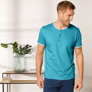 Blancheporte Jednofarebné tuniské tričko tyrkysová 107/116 (XL)