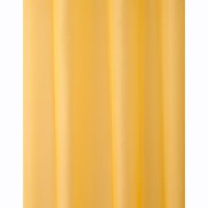 Blancheporte Jednofarebný voálový záves s transparentnými očkami žltá 300x240 cm