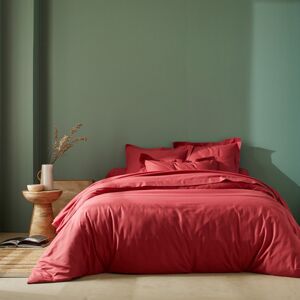 Blancheporte Jednofarebná posteľná súprava zn. Colombine z bavlny pivonková obliečka na vank. 40x40cm+lem