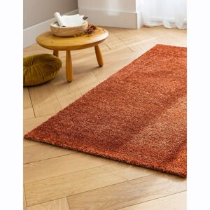 Blancheporte Mäkký pohodlný koberec terakota 80x150cm