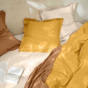 Blancheporte Jednofarebná posteľná súprava zn. Colombine z bavlny kari napínacia plachta 80x190cm