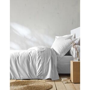 Blancheporte Jednofarebná posteľná bielizeň perkál, zn. Colombine biela napínacia plachta 140x200cm