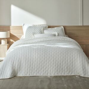 Blancheporte Obojstranná prikrývka na posteľ z prešívaného mikrovlákn sherpa ražná obliečka na vankúš 65x65cm