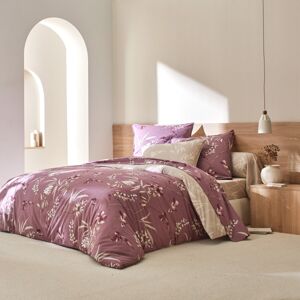Blancheporte Bavlnená posteľná bielizeň Anne lila klasická plachta 180x290cm