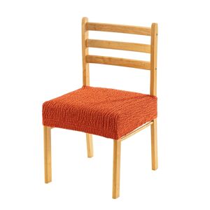 Blancheporte Súprava 2 poťahov na sedadlo stoličky oranžová súpr. 2 ks