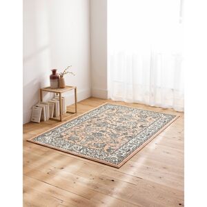 Blancheporte Obdĺžnikový koberec s perzským vzorom ružová 60x110cm