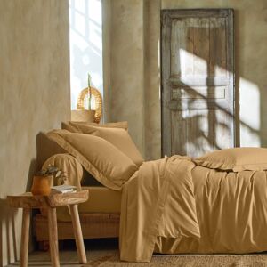 Blancheporte Jednofarebná posteľná bielizeň perkál, zn. Colombine medová klasická plachta 270x325cm