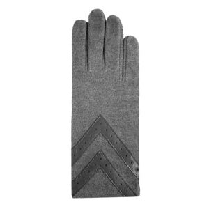 Blancheporte Pružné rukavice ISOTONER na dotykový displej sivá