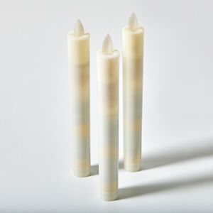 Blancheporte Súprava 3 vysokých LED sviečok biela súpr. 3 ks