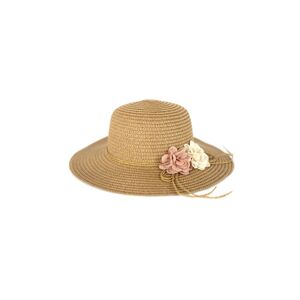 Dievčenský klobúčik Art of Polo 22123 Bouquet Béžová Uni