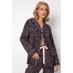Dámske pyžamo Aruelle Bernadette LL Čierna XL(42)
