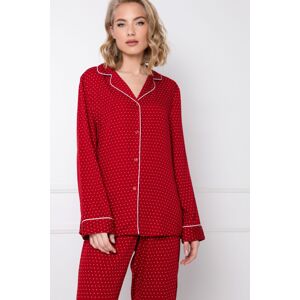 Dámske pyžamo Aruelle Michaela LL Červená M(38)