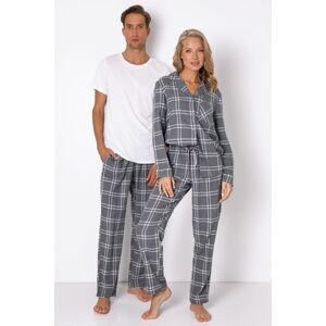 Dámske pyžamo Aruelle Tyra Sivá XS(34)