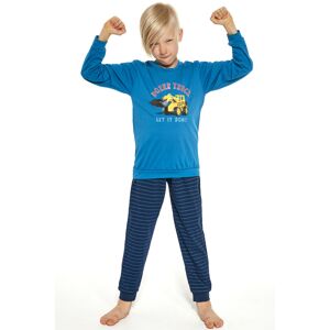 Chlapčenské pyžamo Cornette 478/117 Báger Modrá 110-116