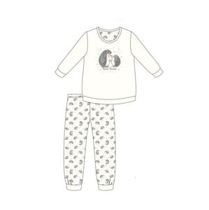 Dámske pyžamo Cornette 467/277 Forest Dreams Ecru XL