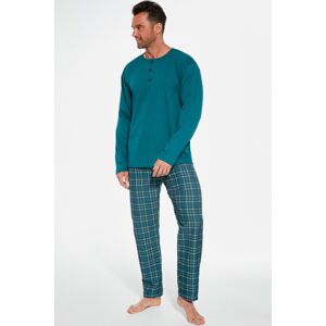 Pánske pyžamo Cornette Artur - bavlna Morská zeleň S