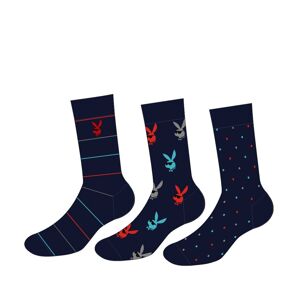 Pánske ponožky Cornette A50 - 3páry Tmavomodrá 42-44